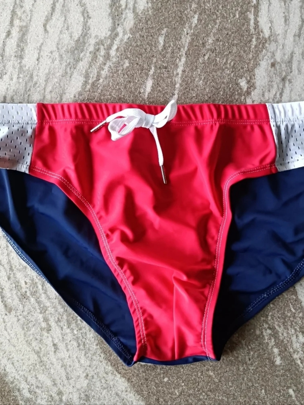 Andrew Christian Men's THICK Bikini Swim Brief New Size Medium